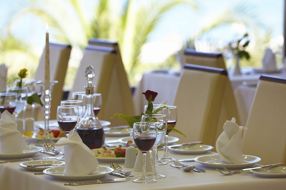 Atlantis Beach Hotel Rethymnon Restaurant foto