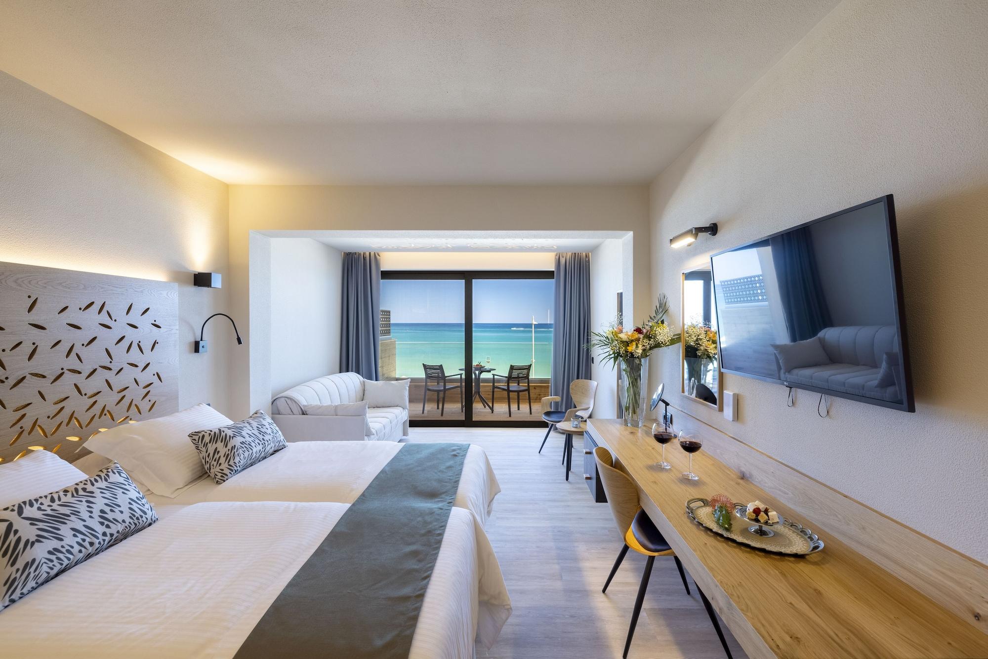 Atlantis Beach Hotel Rethymnon Exterior foto