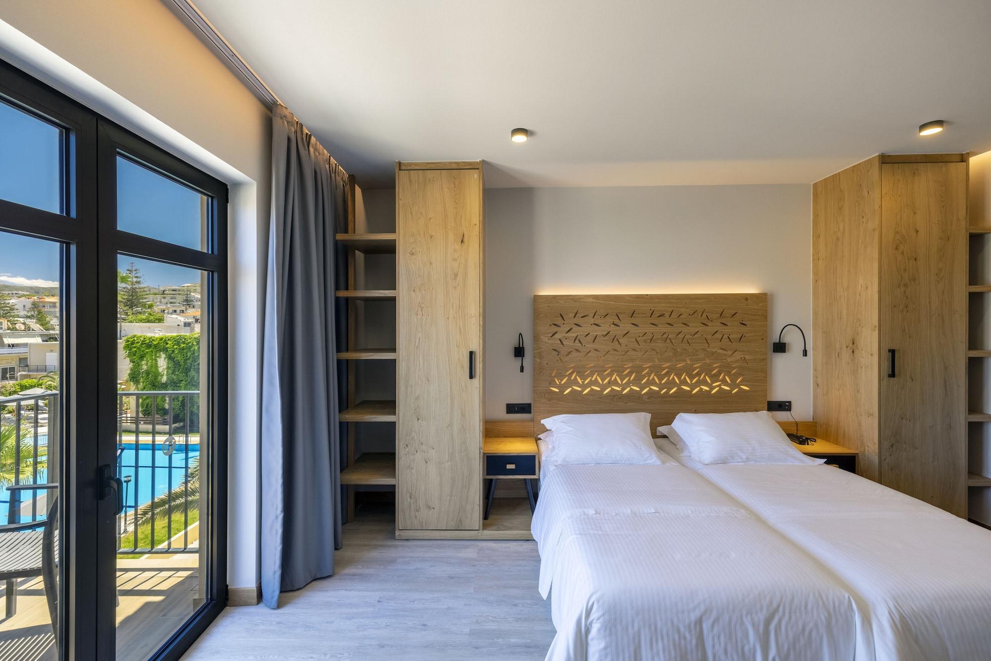Atlantis Beach Hotel Rethymnon Exterior foto