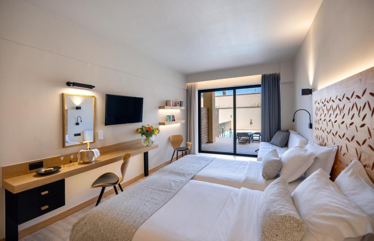Atlantis Beach Hotel Rethymnon Exterior foto