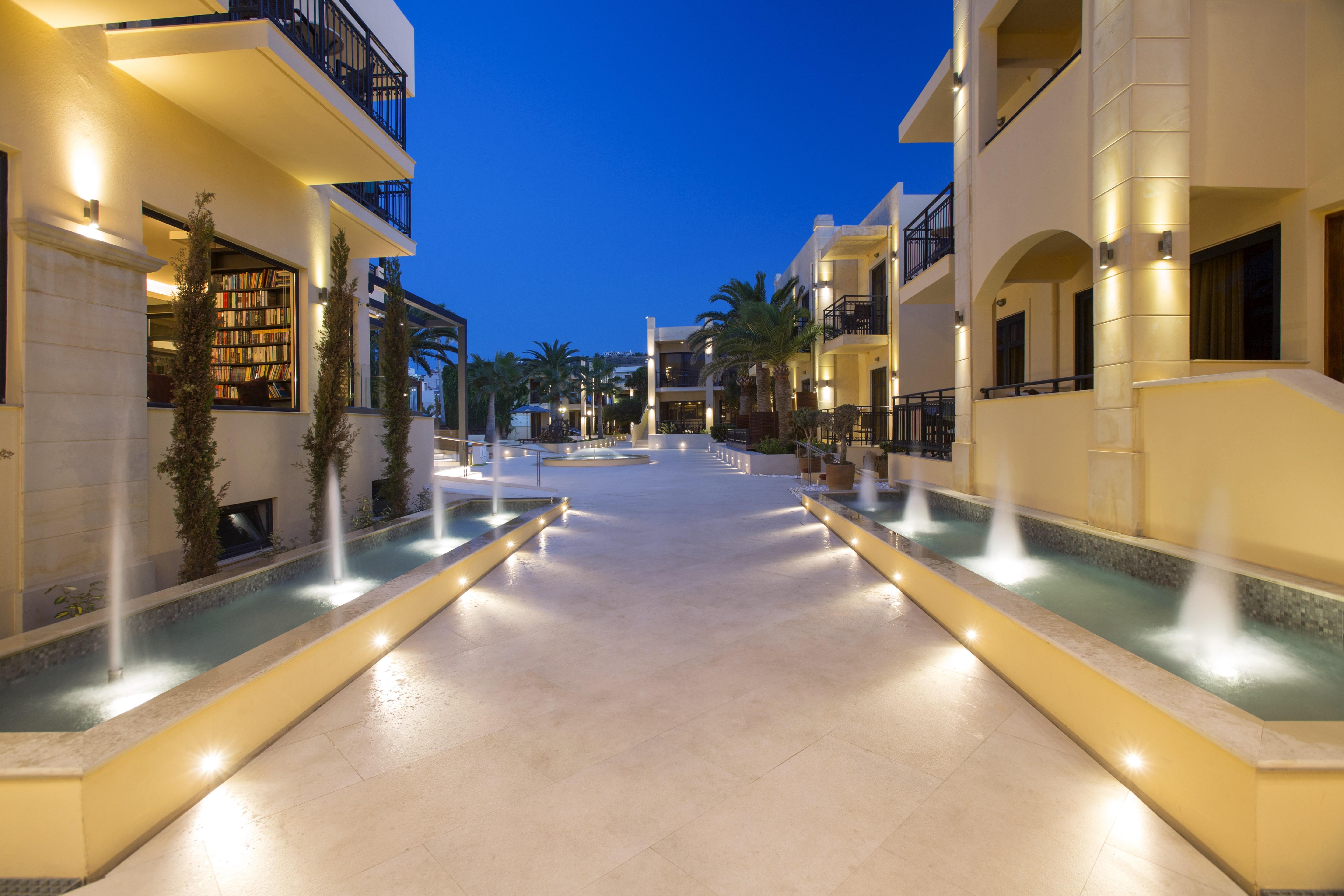 Atlantis Beach Hotel Rethymnon Exterior foto