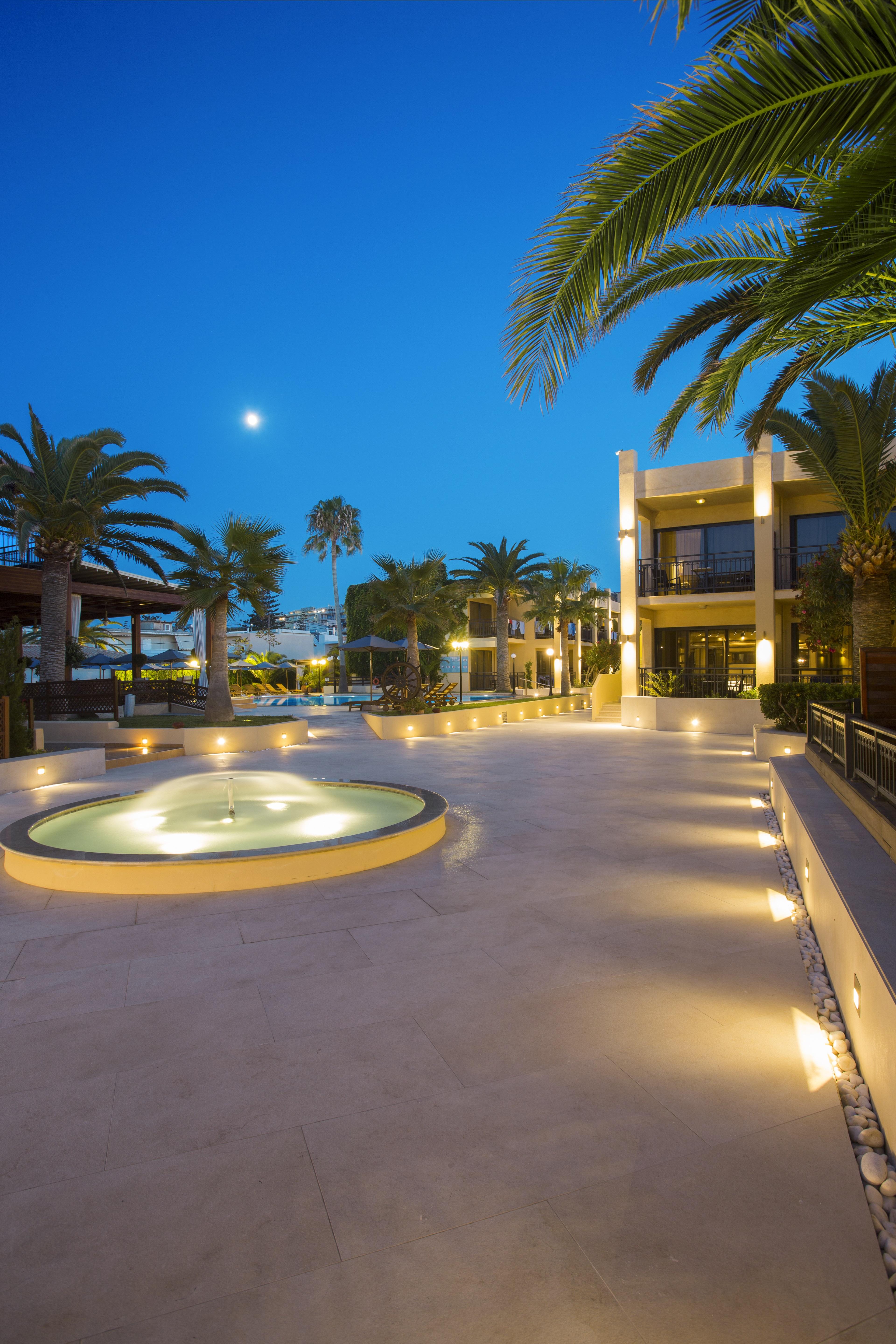Atlantis Beach Hotel Rethymnon Exterior foto