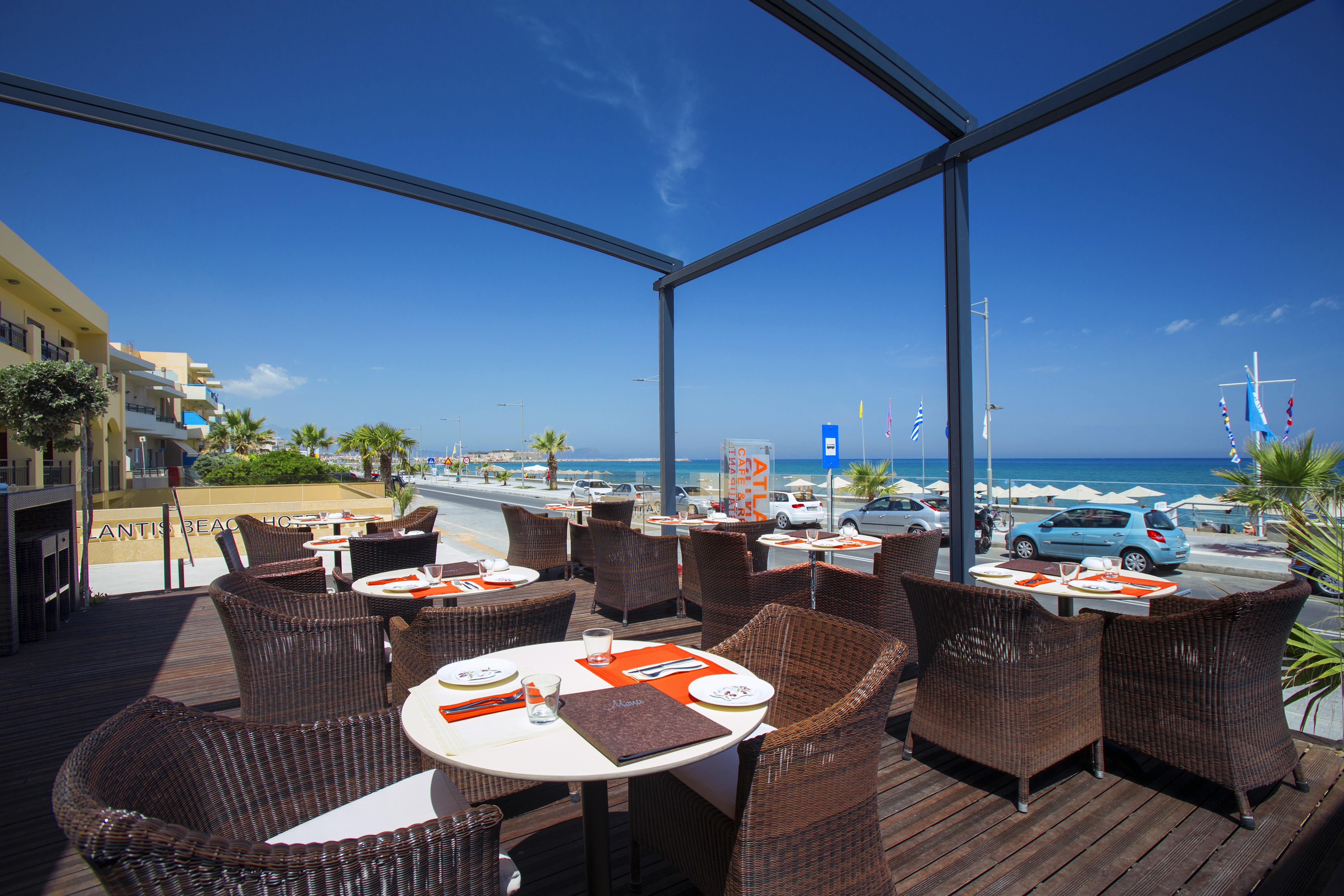 Atlantis Beach Hotel Rethymnon Exterior foto