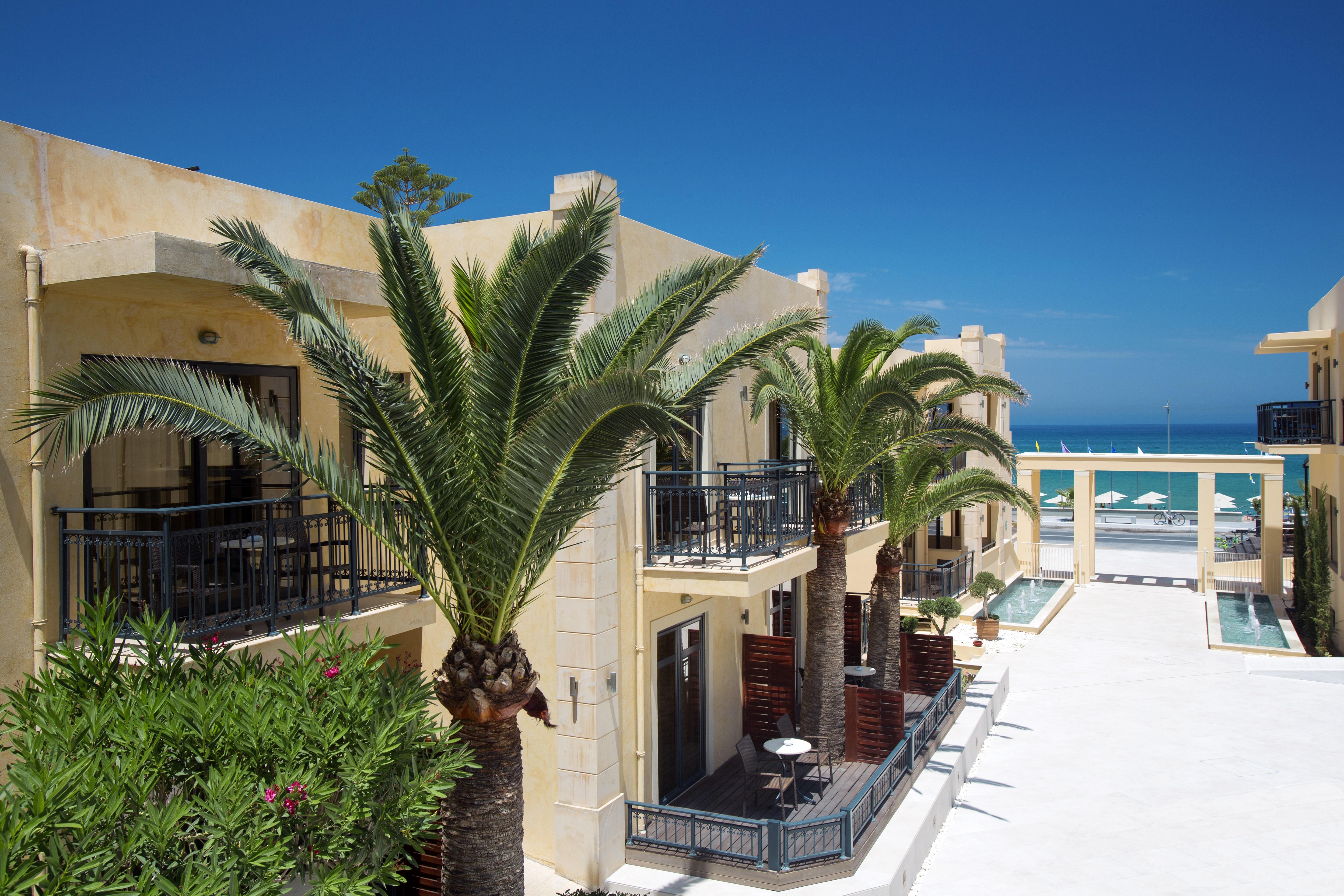Atlantis Beach Hotel Rethymnon Exterior foto