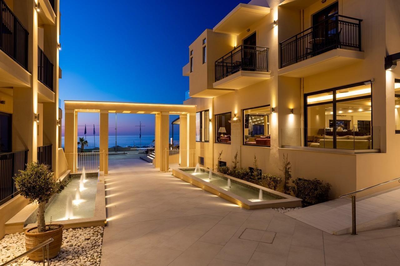 Atlantis Beach Hotel Rethymnon Exterior foto